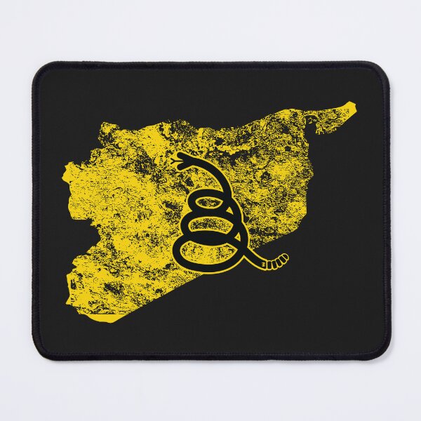 Artikelvorschau, Distressed SYRIEN - Freiheit ist die Supermacht - Moderne Gadsden-Schlangenflagge - Don't Tread On Me-Design entworfen und verkauft von pelagio.