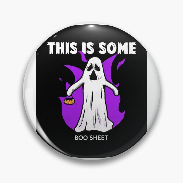 Item preview, This Is Some Boo Sheet designed and sold by LunabelleTees.
