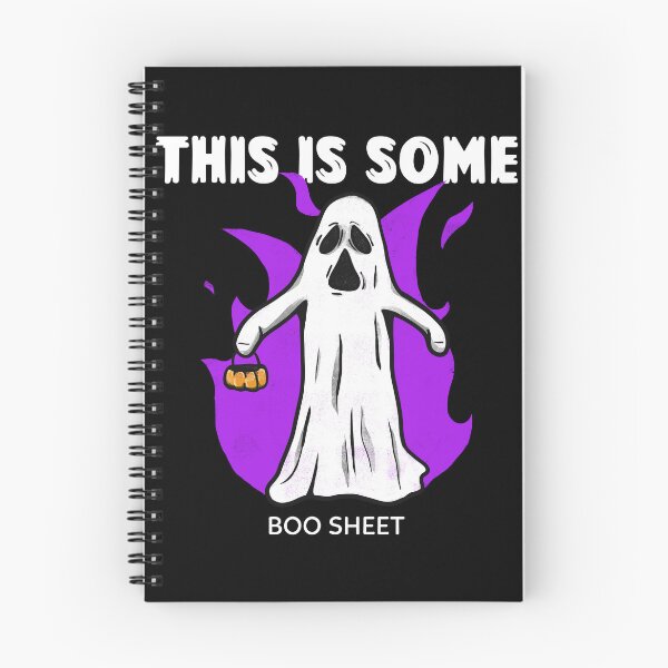 Item preview, This Is Some Boo Sheet designed and sold by LunabelleTees.