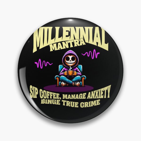 Item preview, Millennial manta - true crime junkies designed and sold by Nicfearn86.