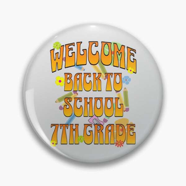 Item preview, Welcome Back To School 7th Grade designed and sold by NuttySqueaky.