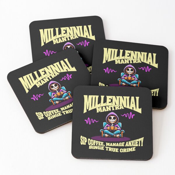 Item preview, Millennial manta - true crime junkies designed and sold by Nicfearn86.
