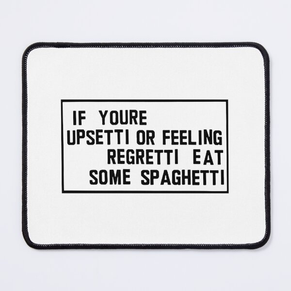 Item preview, UPSETTI REGRETTI SPAGHETTI  designed and sold by ncbennett.