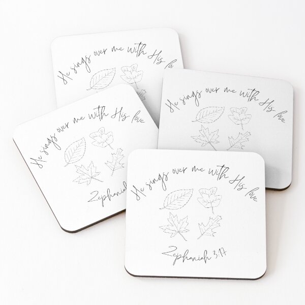 Item preview, He Sings Over Me With His Love (square) designed and sold by gretaelisemusic.