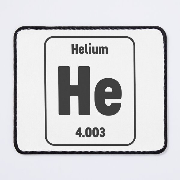 Item preview, Helium Chemistry Helium Periodic Table Helium Element Science designed and sold by farhanhafeez.