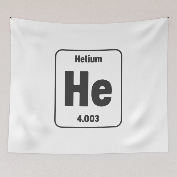 Item preview, Helium Chemistry Helium Periodic Table Helium Element Science designed and sold by farhanhafeez.