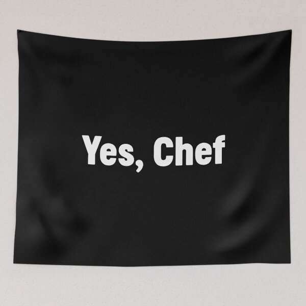 Item preview, Yes Chef Restaurant Worker Waiter Cook Baker Cooking Staff designed and sold by farhanhafeez.