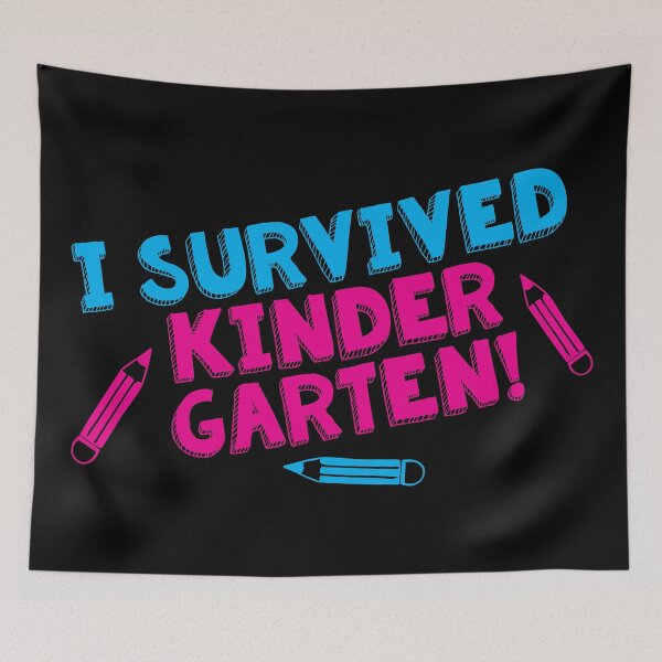 Item preview, I Survived Kindergarten designed and sold by teesaurus.