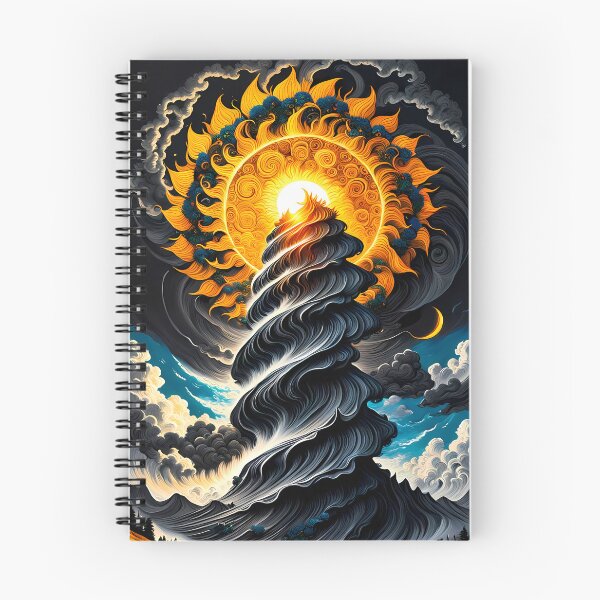 Item preview, Tornado and Flower Sun, Ai Generated Art  designed and sold by ACC .