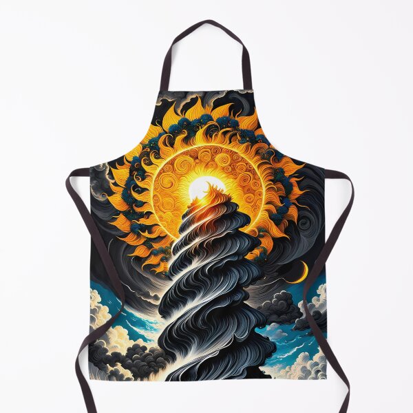 Item preview, Tornado and Flower Sun, Ai Generated Art  designed and sold by ACC .