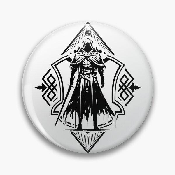 Item preview, Bloodhunter The Seeker of Vengeance (Black) designed and sold by Springhaven101.