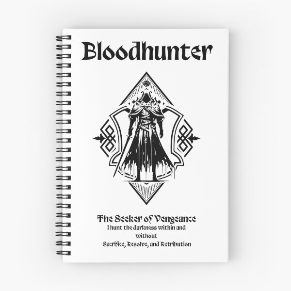 Item preview, Bloodhunter The Seeker of Vengeance (Black) designed and sold by Springhaven101.