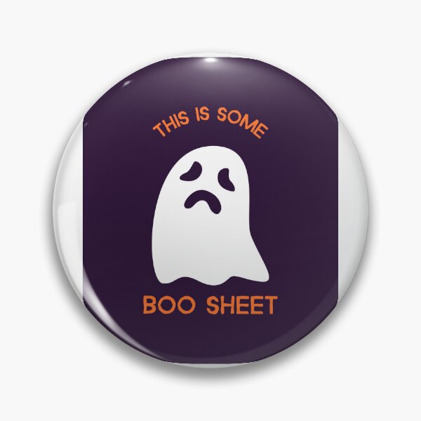 Item preview, This Is Some Boo Sheet designed and sold by LunabelleTees.