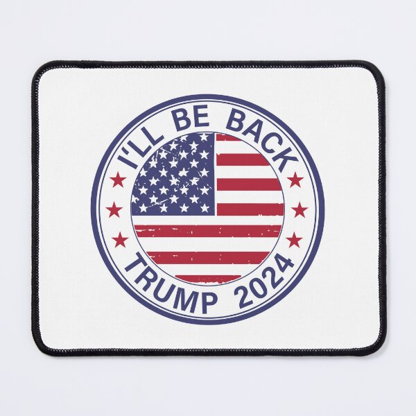 Item preview, Donald Trump will be back for President 2024  designed and sold by BuxomBabe21.