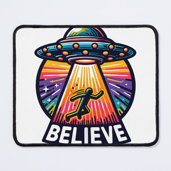 Item preview, I Believe UFO Abduction T-shirt designed and sold by Travelcases.