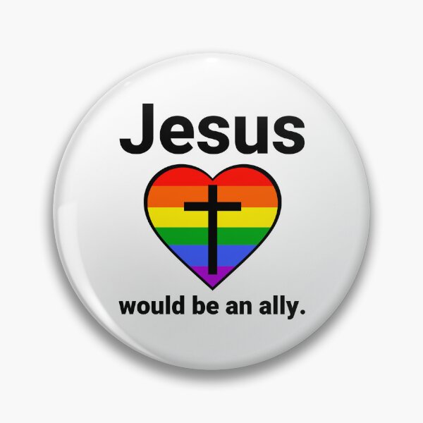 Item preview, Jesus would be an ally  designed and sold by Rachel the Artist .