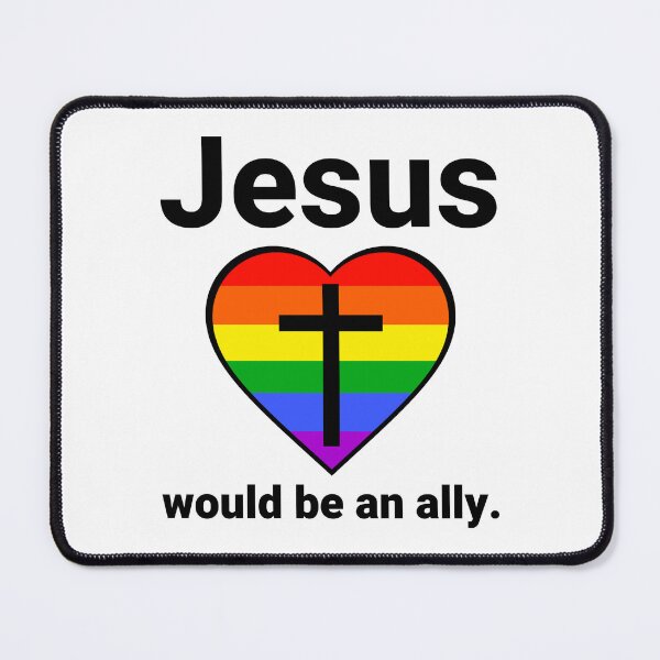 Item preview, Jesus would be an ally  designed and sold by Rachel the Artist .