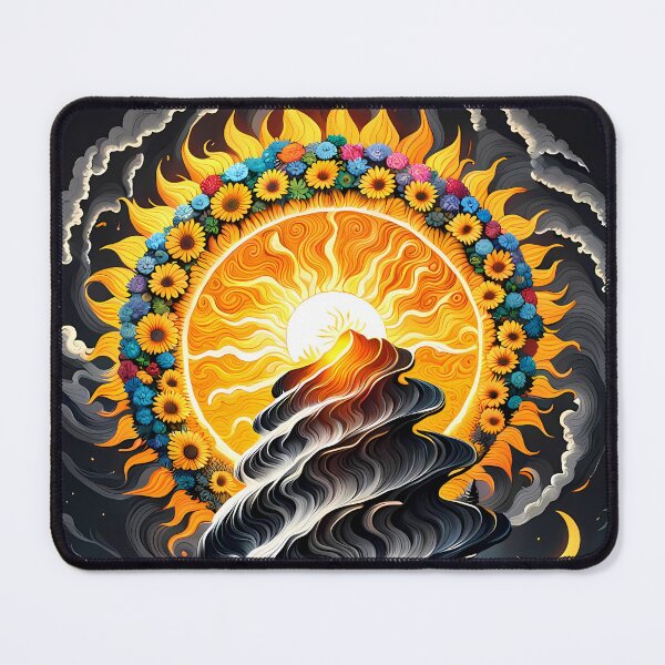 Item preview, Tornado and Flower Sun, Ai Generated Art  designed and sold by ACC .