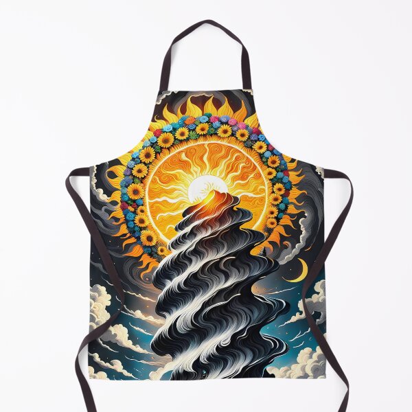 Item preview, Tornado and Flower Sun, Ai Generated Art  designed and sold by ACC .