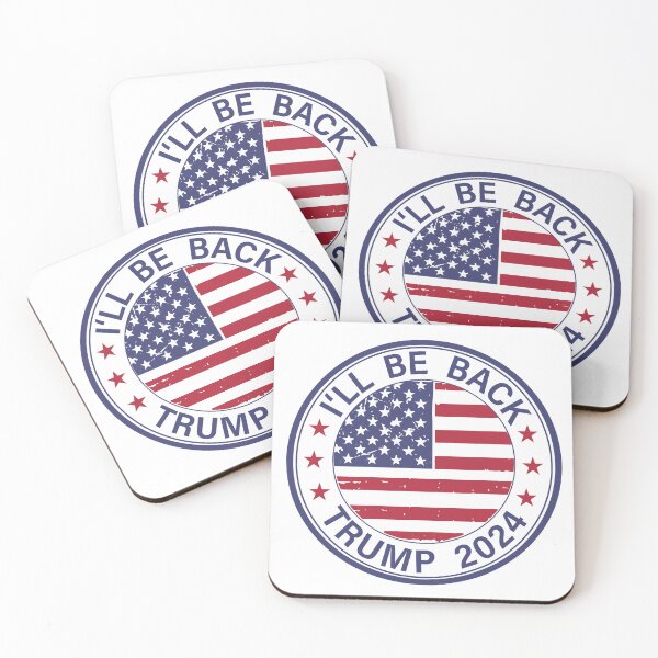 Item preview, Donald Trump will be back for President 2024  designed and sold by BuxomBabe21.