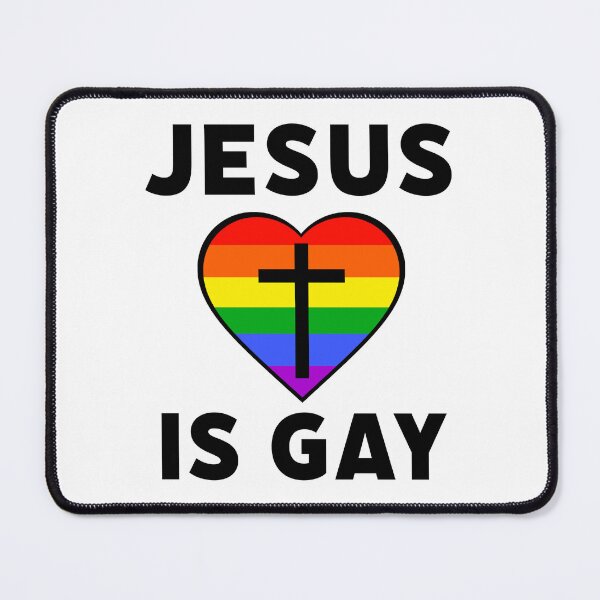 Item preview, Jesus is gay designed and sold by Rachel the Artist .