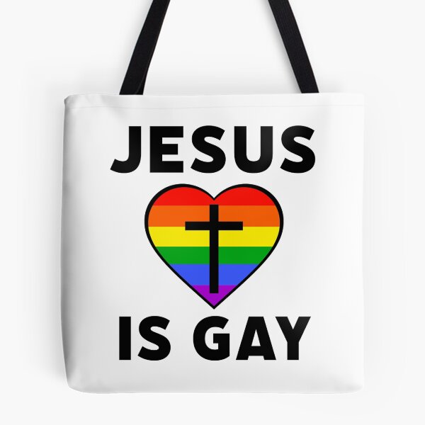 Item preview, Jesus is gay designed and sold by Rachel the Artist .