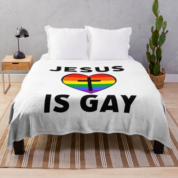 Item preview, Jesus is gay designed and sold by Rachel the Artist .