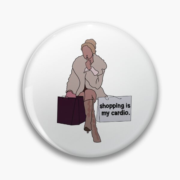 Item preview, Shopping is my cardio - Carrie Bradshaw designed and sold by KalologyX.