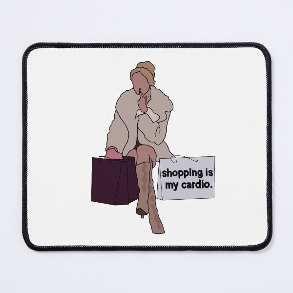 Item preview, Shopping is my cardio - Carrie Bradshaw designed and sold by KalologyX.