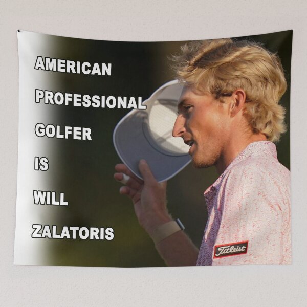 Item preview, Will Zalatoris designed and sold by rangaAd.