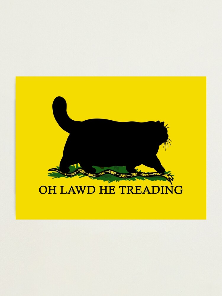 Thumbnail 1 of 3, Photographic Print, Oh Lawd He Treading designed and sold by kilkennycat.