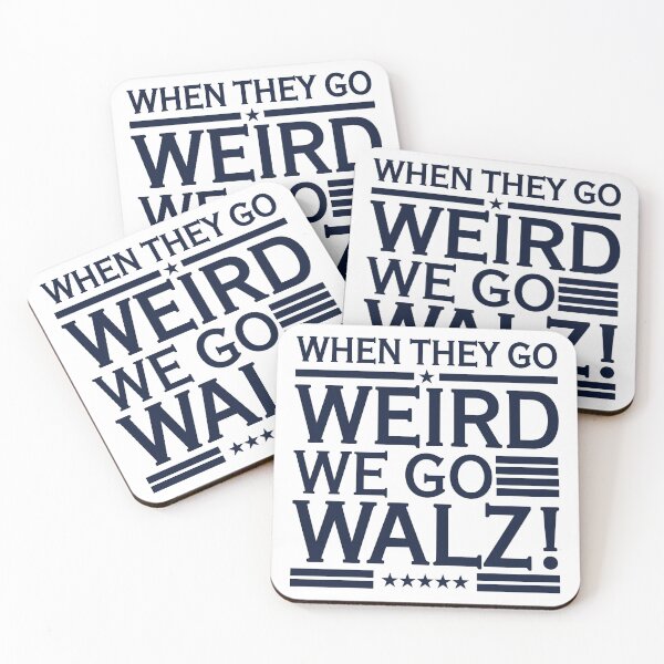 Artikelvorschau, When They Go Weird We Go Walz (Navy) entworfen und verkauft von Thelittlelord.