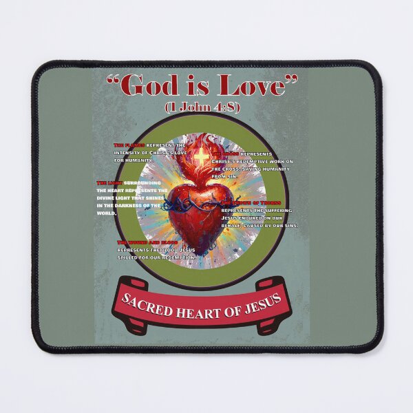 Item preview, Sacred Heart of Jesus designed and sold by Joeh7553.