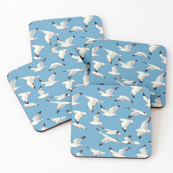 Item preview, Seamless Patterns of Flying Seagulls designed and sold by Windy-market.