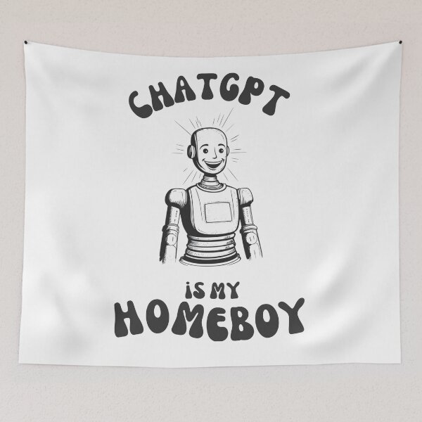 Item preview, ChatGPT is my Homeboy designed and sold by kingroy.