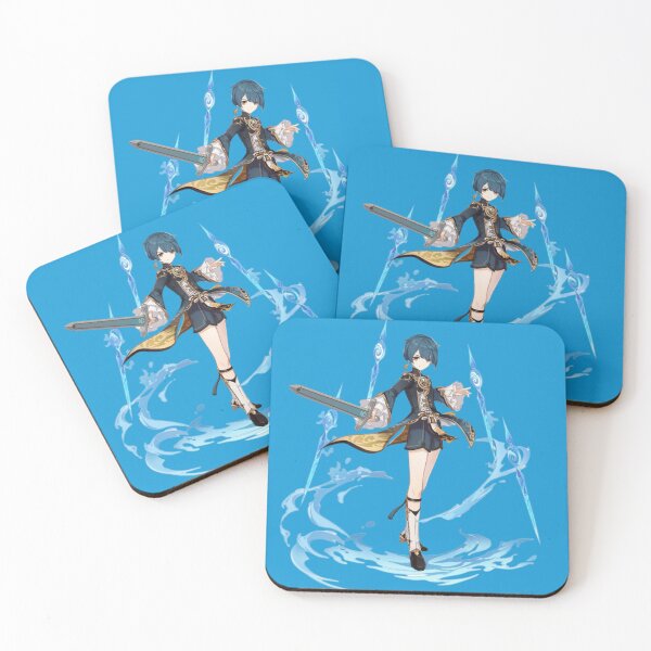 Item preview, Xingqiu Banner Art - Genshin Impact designed and sold by TheChipQueen.