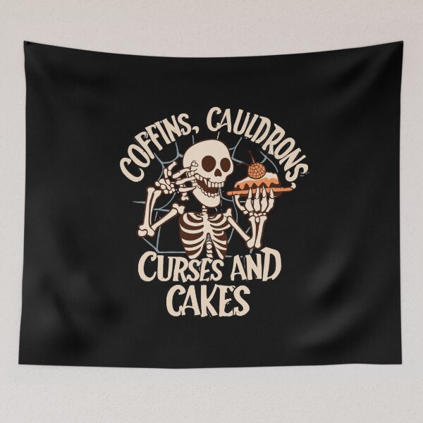 Item preview, Coffins, Cauldrons, Curses and Cakes! Scary Halloween Baker designed and sold by taaddison50.