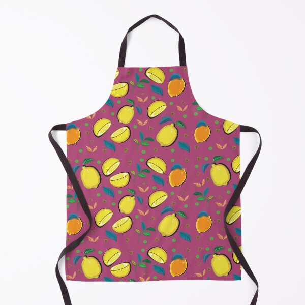 Item preview, purple background lemon designed and sold by vanessadsg.