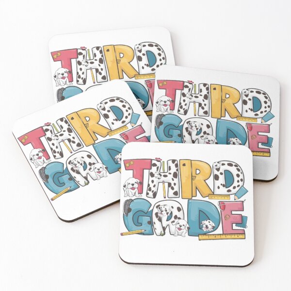 Item preview, Third Grade Dalmatian Dots 3rd Dream Team Back To School designed and sold by SztylishDesigns.