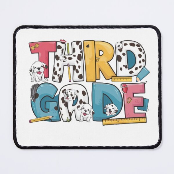 Item preview, Third Grade Dalmatian Dots 3rd Dream Team Back To School designed and sold by SztylishDesigns.
