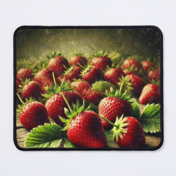 Item preview, Harvested Elegance: Strawberries in Vintage Art designed and sold by mikotoerimint.