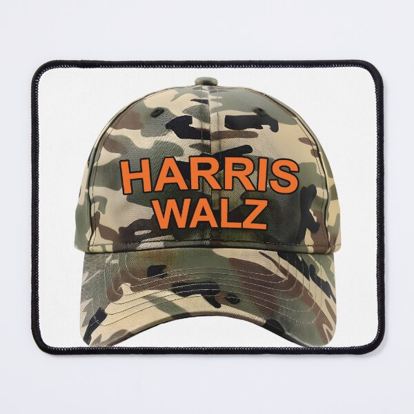 Item preview, Harris-Walz Camo Hat designed and sold by MSP1942.