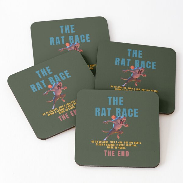 Item preview, THE RAT RACE, cool conciseness gif designed and sold by La Loca.