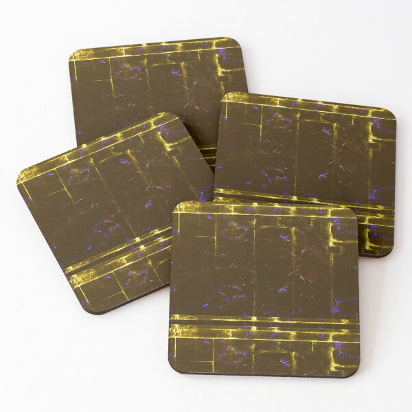 Item preview, colorful gold glitch designed and sold by BAMES-F-DESIGNS.