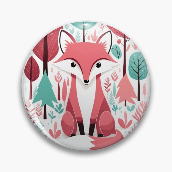 Item preview, Whimsical Fox. Fantasy cute fox, magical forest, enchanting woodland, vintage fox designed and sold by FoxVibes.