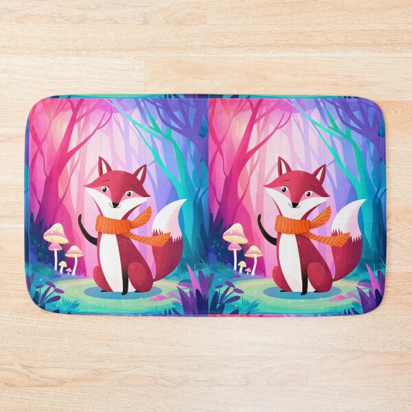 Item preview, Whimsical Fox. Fantasy cute fox, magical forest, enchanting woodland, vintage fox designed and sold by FoxVibes.