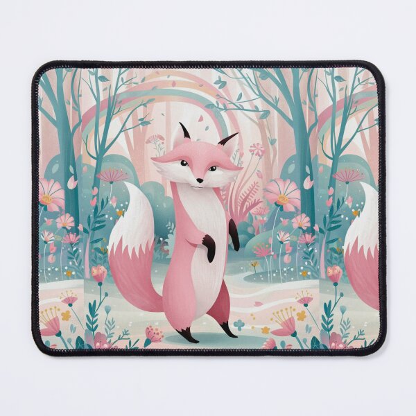 Item preview, Whimsical Fox. Fantasy cute fox, magical forest, enchanting woodland, vintage fox designed and sold by FoxVibes.