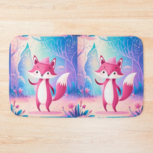 Item preview, Whimsical Fox. Fantasy cute fox, magical forest, enchanting woodland, vintage fox designed and sold by FoxVibes.