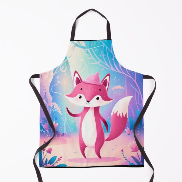 Item preview, Whimsical Fox. Fantasy cute fox, magical forest, enchanting woodland, vintage fox designed and sold by FoxVibes.