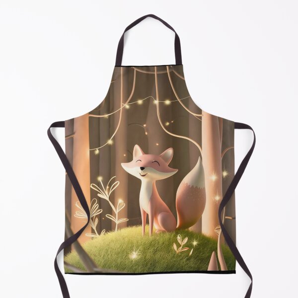 Item preview, Whimsical Fox. Fantasy cute fox, magical forest, enchanting woodland, vintage fox designed and sold by FoxVibes.